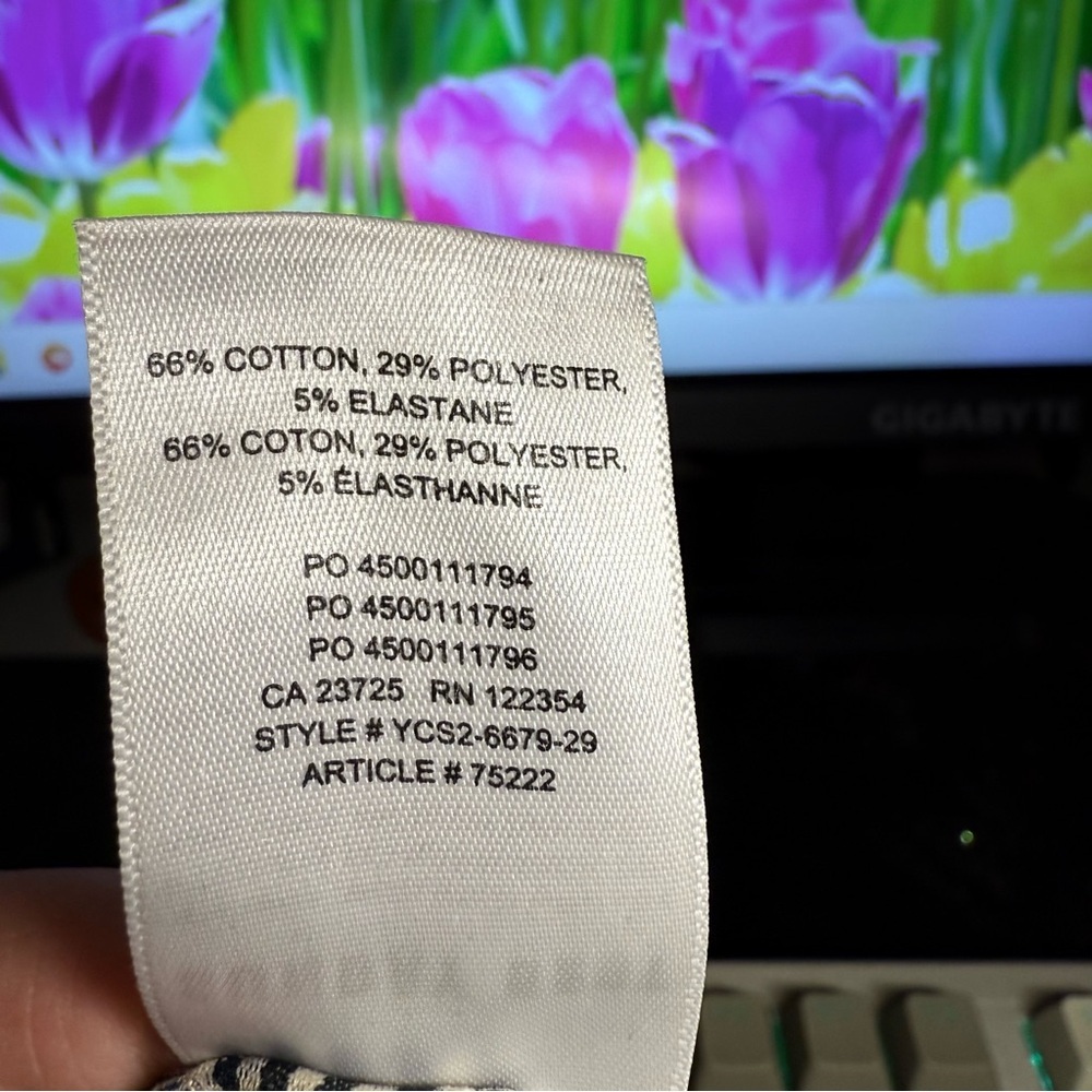 Sunday Best - Plaid Button-Front Skort - Size 4 - Picture 6 of 6